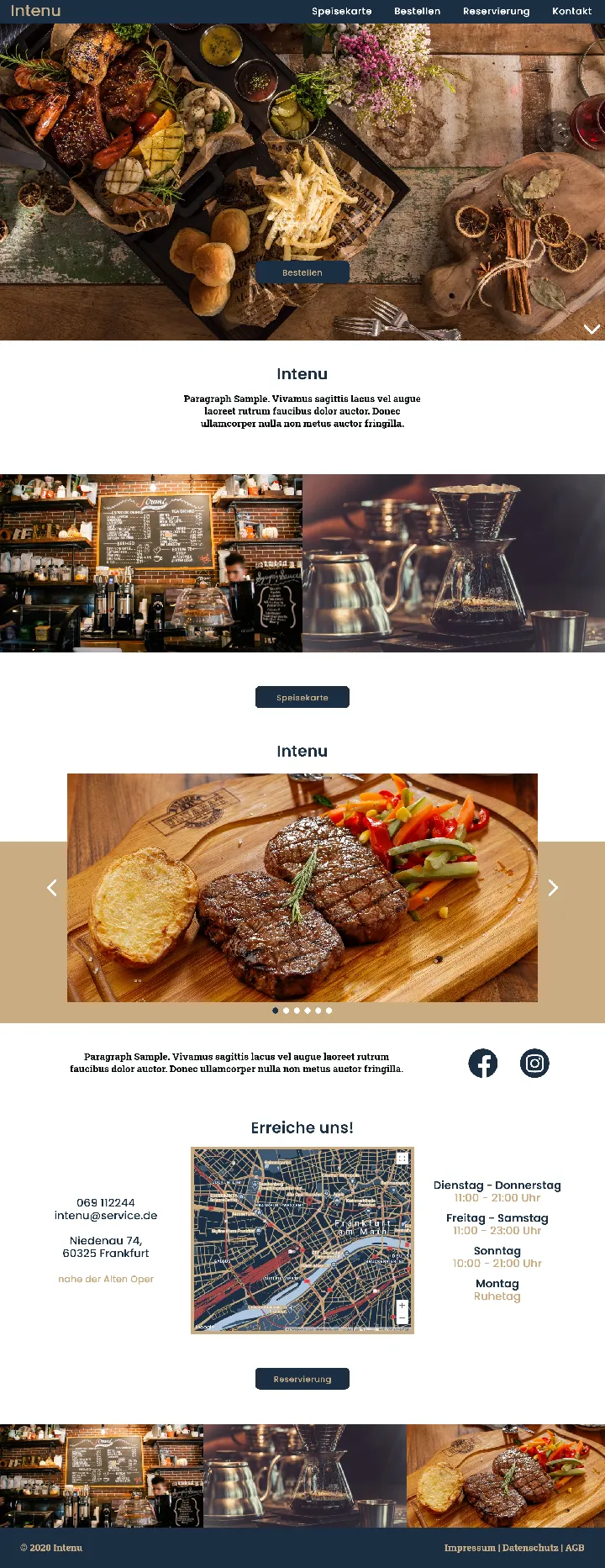 Homepage - Intenu